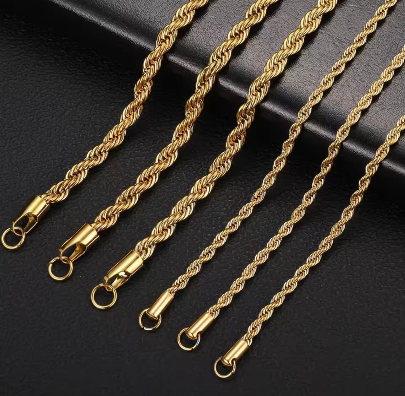 Cadena 'Helix' Gold
